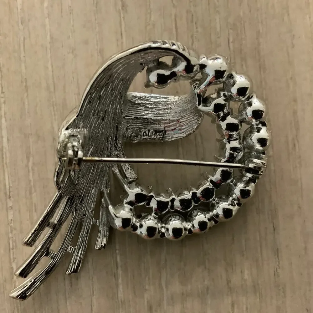 Coro silver tone